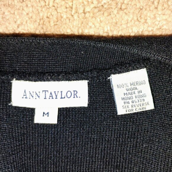 Long sweater Ann Taylor Merino wool size medium - Picture 7 of 7